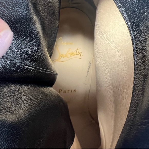 Christian Louboutin Tres Olivia Napa Bootie size 39.5 - Picture 8 of 11